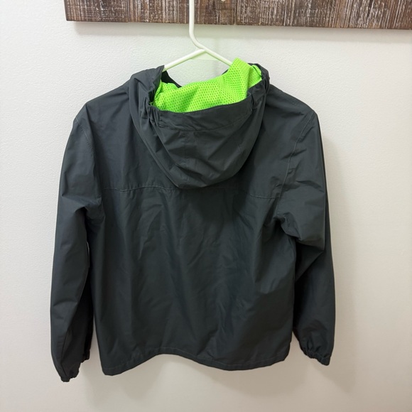 DSG Jacket X Large Black Hooded Teens/youth lime green - Picture 9 of 10